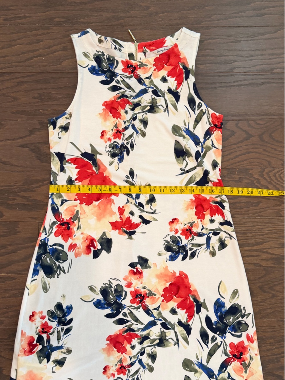 Tommy Bahama Tropical Floral Shift Dress Size Large - Picture 4 of 10